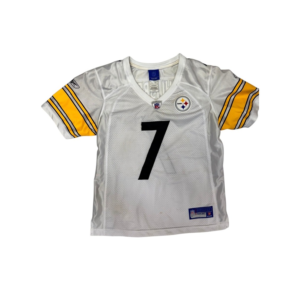 Reebok Ben Roethlisberger #7 Pittsburgh Steelers NFL Jersey Womens S White